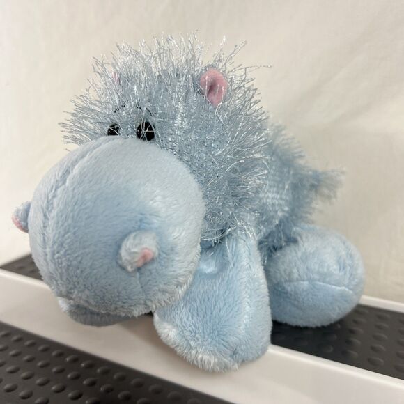 Ganz Webkinz - HM009 - Blue Hippo Plush - Beanbag - No Code - Picture 2 of 7